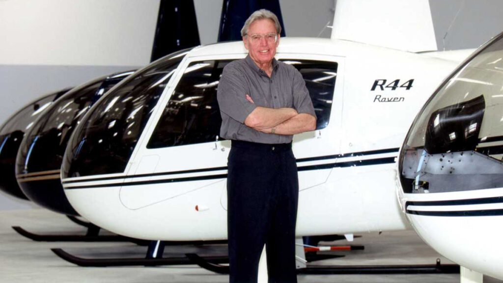 Personal helicopter pioneer Frank Robinson remembered