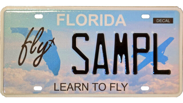 florida’s-‘learn-to-fly’-license-plate